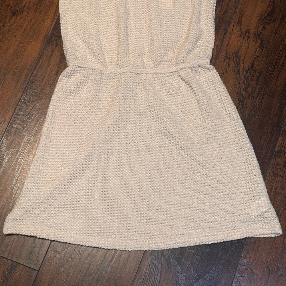 CUPSHE‎ Bathing Suit Crochet Cover Up Neutral Swimsuit Beach Summer Medium - Picture 3 of 10